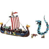 Конструктор LEGO Creator 31132 Корабль викингов и Змей Мидгарда - Превью изображения №6 — Интернет-магазин ПроЗаказ