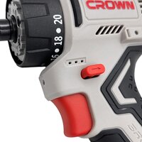 Дрель-шуруповерт Crown CT21129HQX-2 BMC (с 2-мя АКБ, кейс) - Превью изображения №9 — Интернет-магазин ПроЗаказ