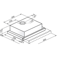 Кухонная вытяжка Faber Flox Glass WH A60 [110.0436.363] - Превью изображения №2 — Интернет-магазин ПроЗаказ
