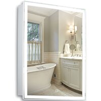 Silver Mirrors Шкаф с зеркалом Киотo 53.5х75 LED-00002357