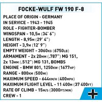 Конструктор Cobi Historical Collection WWII Focke-Wulf Fw 190 F-8 - Превью изображения №5 — Интернет-магазин ПроЗаказ