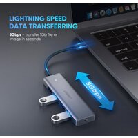 USB-хаб Ugreen CM219 70336 - Превью изображения №2 — Интернет-магазин ПроЗаказ