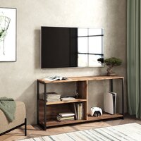 Тумба Mio Tesoro Codi Loft (дуб золотой крафт/черный) - Превью изображения №3 — Интернет-магазин ПроЗаказ