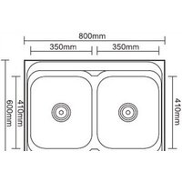 Кухонная мойка Ledeme L98060B - Превью изображения №2 — Интернет-магазин ПроЗаказ