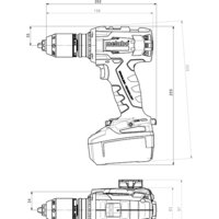 Дрель-шуруповерт Metabo BS 18 LTX BL I - Превью изображения №2 — Интернет-магазин ПроЗаказ