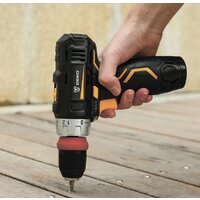 Ударная дрель-шуруповерт Deko GCD12DU3 SET4 063-4038 (с 2-мя АКБ, кейс, набор оснастки) - Превью изображения №5 — Интернет-магазин ПроЗаказ