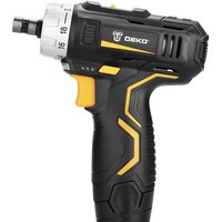 Ударная дрель-шуруповерт Deko GCD12DU3 SET4 063-4038 (с 2-мя АКБ, кейс, набор оснастки) - Превью изображения №4 — Интернет-магазин ПроЗаказ