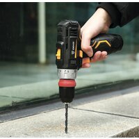 Ударная дрель-шуруповерт Deko GCD12DU3 SET4 063-4038 (с 2-мя АКБ, кейс, набор оснастки) - Превью изображения №2 — Интернет-магазин ПроЗаказ