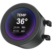 Система жидкостного охлаждения для процессора Sama Q70 360 (черный) - Превью изображения №6 — Интернет-магазин ПроЗаказ