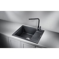 Кухонная мойка Granula GR-6002 (шварц) - Превью изображения №2 — Интернет-магазин ПроЗаказ