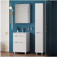  Onika Шкаф-пенал Айленд 30 403081 (белый) - Превью изображения №2 — Интернет-магазин ПроЗаказ