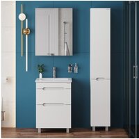  Onika Шкаф-пенал Айленд 30 403081 (белый) - Превью изображения №4 — Интернет-магазин ПроЗаказ