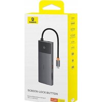 Док-станция Baseus Metal Gleam Series II 10-in1 USB Hub B00061800123-00 - Превью изображения №8 — Интернет-магазин ПроЗаказ
