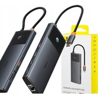 Док-станция Baseus Metal Gleam Series II 10-in1 USB Hub B00061800123-00 - Превью изображения №7 — Интернет-магазин ПроЗаказ