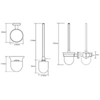 Набор для туалета Bemeta Omega 204601 - Превью изображения №7 — Интернет-магазин ПроЗаказ