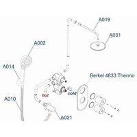 Душевая система  Wasserkraft A16031 Thermo - Превью изображения №3 — Интернет-магазин ПроЗаказ
