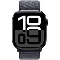 Умные часы Apple Watch Series 10 46 мм (алюминиевый корпус, черный/темно-серый, нейлоновый ремешок) - Превью изображения №2 — Интернет-магазин ПроЗаказ