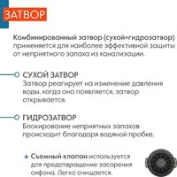 Трап/канал Axus Universal 900 - Превью изображения №4 — Интернет-магазин ПроЗаказ