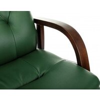 Офисное кресло Бюрократ T-9928WALNUT-CF/GN (зеленый) - Превью изображения №5 — Интернет-магазин ПроЗаказ