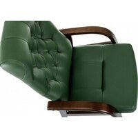 Офисное кресло Бюрократ T-9928WALNUT-CF/GN (зеленый) - Превью изображения №2 — Интернет-магазин ПроЗаказ