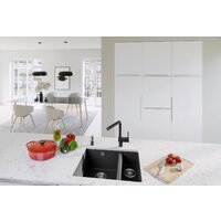 Кухонная мойка Blanco Rotan 340/160-U 526096 (черный) - Превью изображения №7 — Интернет-магазин ПроЗаказ