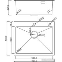 Кухонная мойка Roxen Simple 560220-55B PVD графит (с коландером и дозатором) - Превью изображения №13 — Интернет-магазин ПроЗаказ
