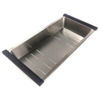 Кухонная мойка Roxen Simple 560220-55B PVD графит (с коландером и дозатором) - Превью изображения №12 — Интернет-магазин ПроЗаказ