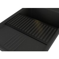 Кухонная мойка Kernau KGS D 6078 1B1D Deep Black + Gold Metallic - Превью изображения №4 — Интернет-магазин ПроЗаказ