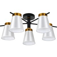Люстра средней высоты Escada 120005/5R ES0000055 (Black/Gold) - Превью изображения №2 — Интернет-магазин ПроЗаказ
