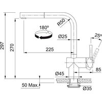 Смеситель Franke Atlas Neo Sensor Pull-Out 115.0625.527 - Превью изображения №4 — Интернет-магазин ПроЗаказ