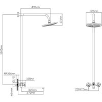 Душевая система  AV Engineering AVROL15-D35 - Превью изображения №2 — Интернет-магазин ПроЗаказ