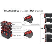 Органайзер Kistenberg X-Block Bridge Organiser KXBB5540S - Превью изображения №2 — Интернет-магазин ПроЗаказ