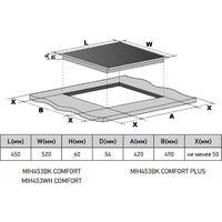 Варочная панель Meferi MIH453BK Comfort Plus - Превью изображения №10 — Интернет-магазин ПроЗаказ