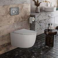 Унитаз подвесной Roxen Vortex 530160-01 Rimless Soft Close - Превью изображения №2 — Интернет-магазин ПроЗаказ