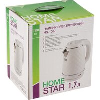 Электрический чайник HomeStar HS-1007 (белый) - Превью изображения №4 — Интернет-магазин ПроЗаказ