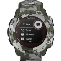 Умные часы Garmin Instinct Solar Camo Edition (лишайник) - Превью изображения №7 — Интернет-магазин ПроЗаказ