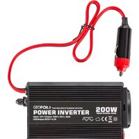 Автомобильный инвертор GEOFOX M 200W - Превью изображения №4 — Интернет-магазин ПроЗаказ