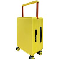 Чемодан DoubleW 005# (M, желтый) - Превью изображения №3 — Интернет-магазин ПроЗаказ