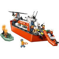 Конструктор LEGO City 60504 Спасательный катер и вертолет береговой охраны - Превью изображения №3 — Интернет-магазин ПроЗаказ