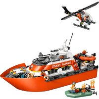 Конструктор LEGO City 60504 Спасательный катер и вертолет береговой охраны - Превью изображения №2 — Интернет-магазин ПроЗаказ