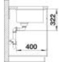 Кухонная мойка Blanco Subline 700-U Level 527171 (стальная корзина, мягкий белый) - Превью изображения №6 — Интернет-магазин ПроЗаказ