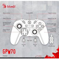 Геймпад A4Tech Bloody GPW70 (черный) - Превью изображения №11 — Интернет-магазин ПроЗаказ