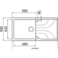Кухонная мойка Elleci Ego 480 Bianco Antico G62 - Превью изображения №2 — Интернет-магазин ПроЗаказ