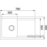 Кухонная мойка Franke Orion OID 611-78 (оникс) [114.0443.359] - Превью изображения №2 — Интернет-магазин ПроЗаказ