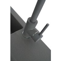 Кухонная мойка Kernau KGS A 4560 1B1D Grey Metallic - Превью изображения №3 — Интернет-магазин ПроЗаказ