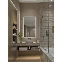 Зеркало с подсветкой  EMZE Rectangle 50х70 LED.50.70.4K (с подсветкой) - Превью изображения №8 — Интернет-магазин ПроЗаказ