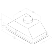 Кухонная вытяжка Elica Era C BL/A/72 - Превью изображения №4 — Интернет-магазин ПроЗаказ