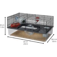 Клетка Ferplast Favola (прозрачный) 57901470 - Превью изображения №3 — Интернет-магазин ПроЗаказ