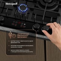 Варочная панель Weissgauff HGG 642 BGH Double Wok Timer - Превью изображения №15 — Интернет-магазин ПроЗаказ