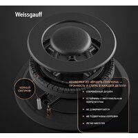 Варочная панель Weissgauff HGG 642 BGH Double Wok Timer - Превью изображения №10 — Интернет-магазин ПроЗаказ